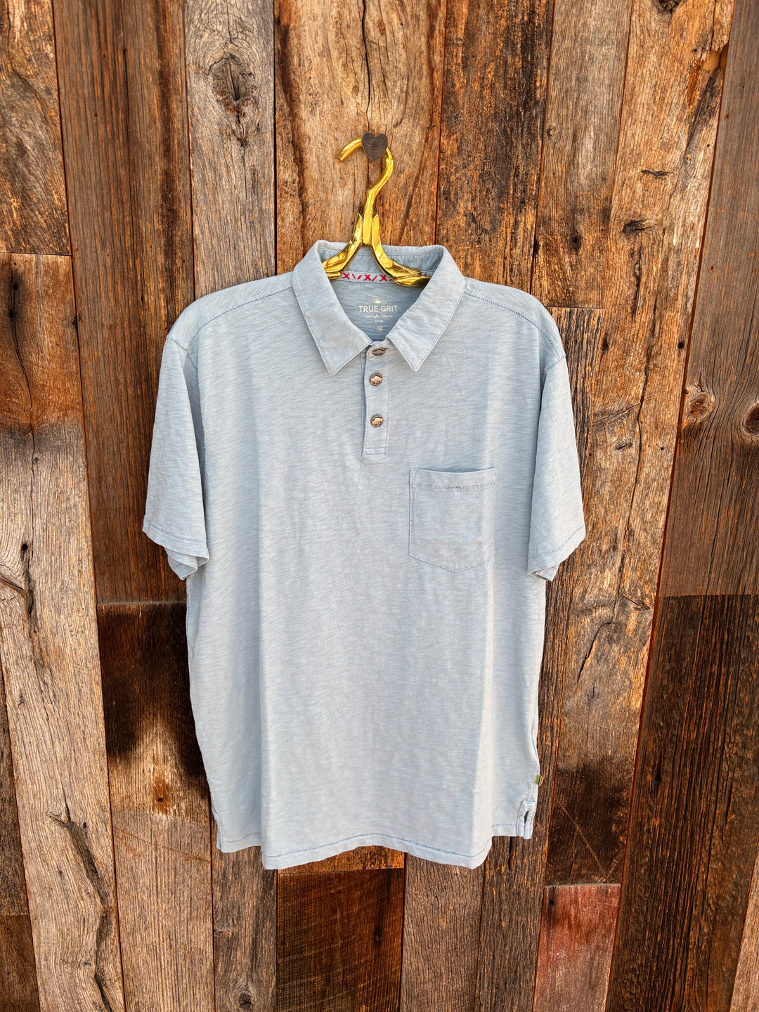 True Grit S/S Polo- Stratus