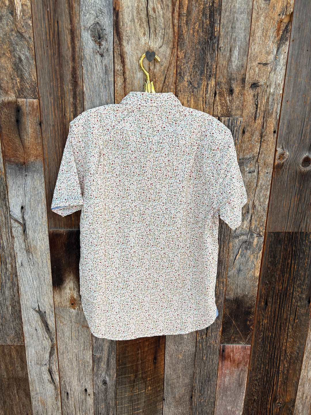 True Grit S/S 1 Pocket Shirt- Natural