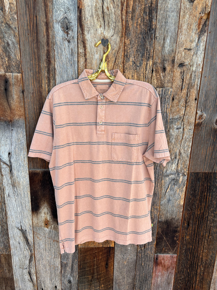 True Grit S/S Polo- Adobe