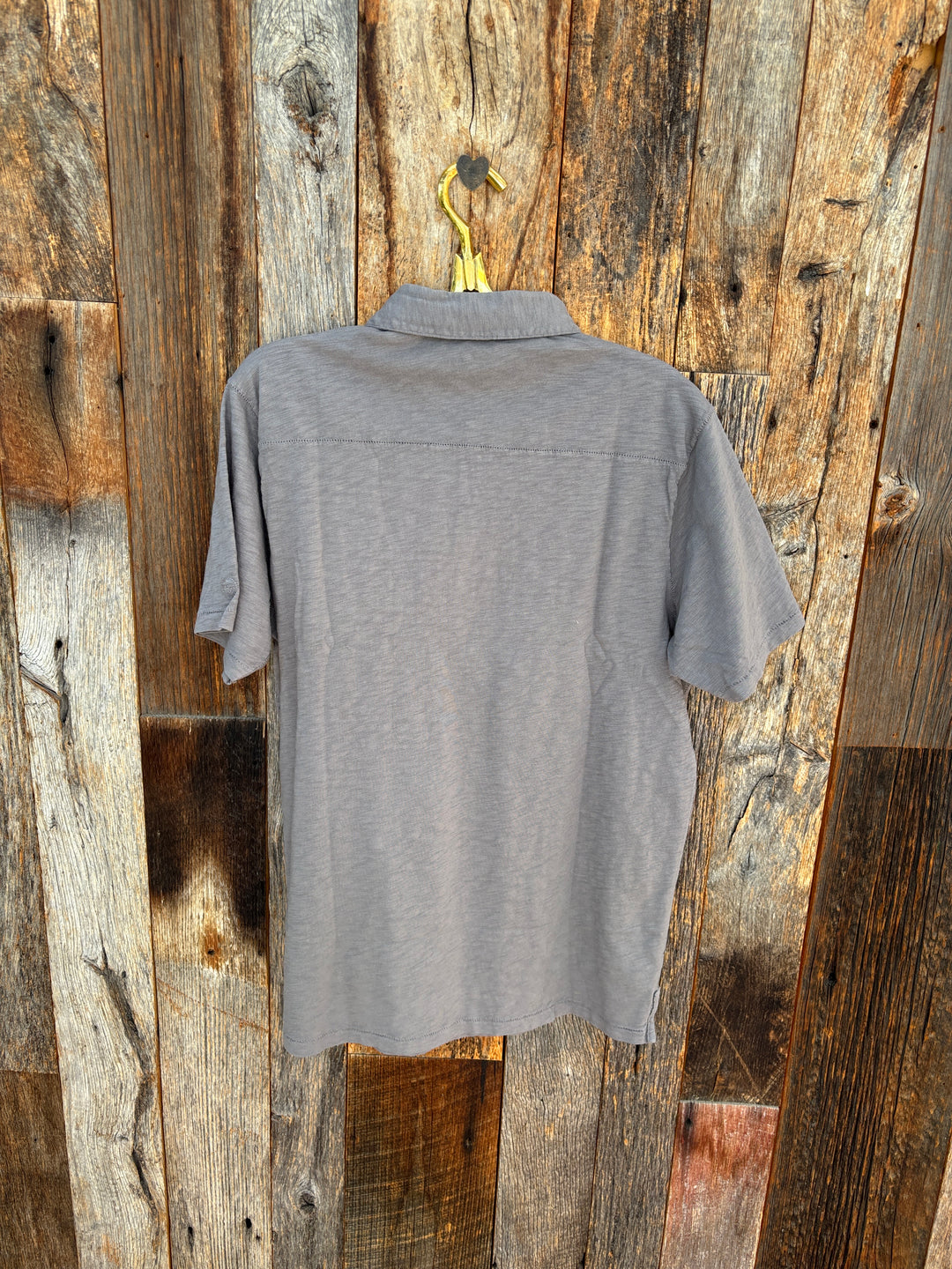 True Grit S/S Polo- Vintage Grey