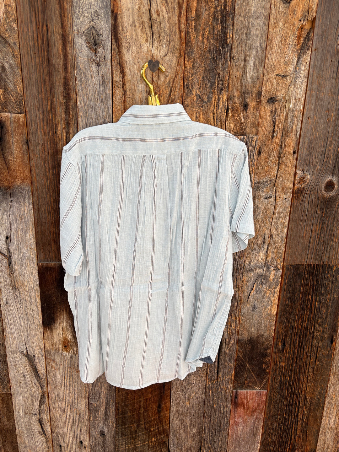 True Grit S/S 1 Pocket Shirt- Light Blue