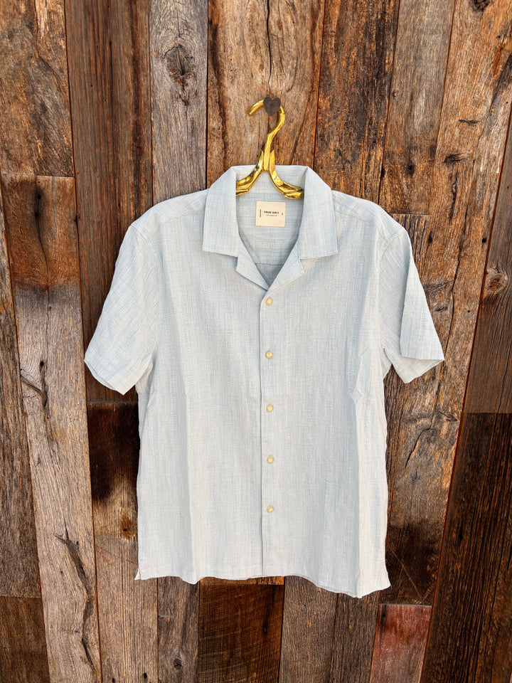 True Grit S/S Shirt - Light Blue
