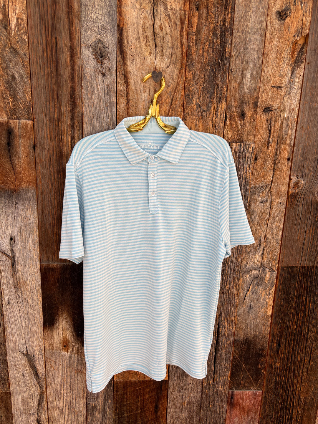 True Grit S/S Polo- Turquoise