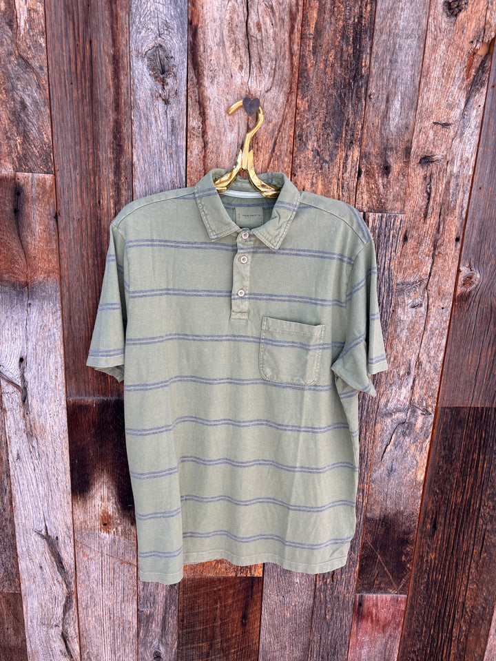 True Grit S/S Polo- Grass
