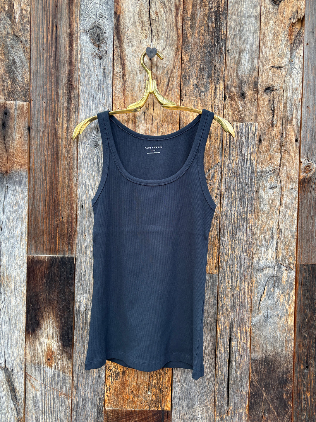Paper Label Mara Tank Midnight Blue
