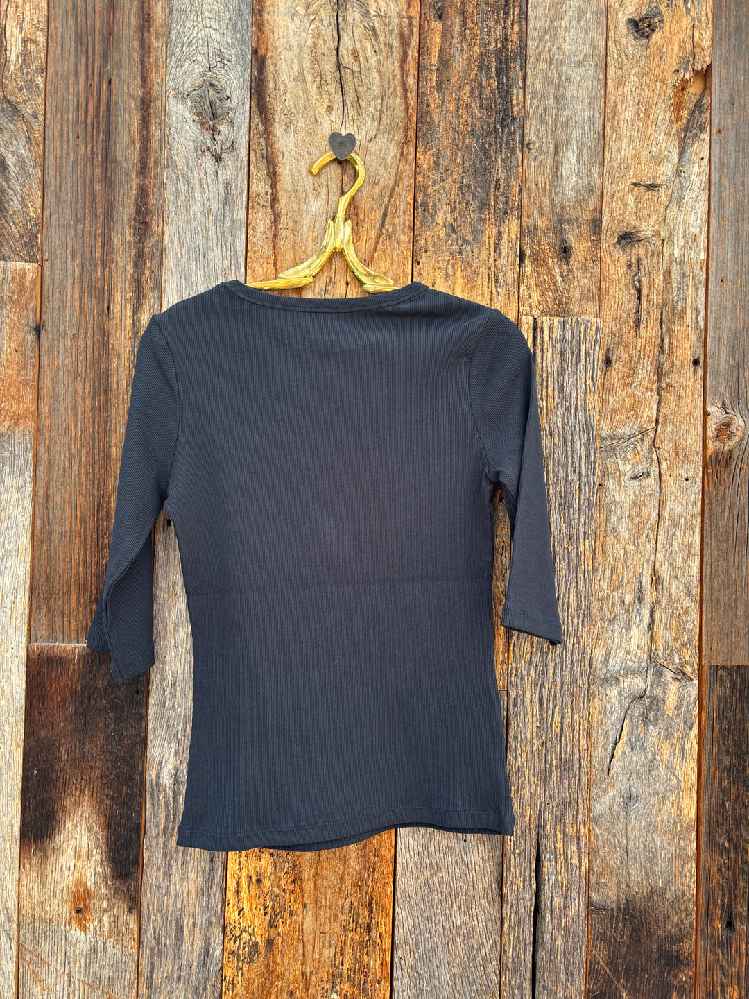 Paper Label Akari Crew Neck Midnight Blue