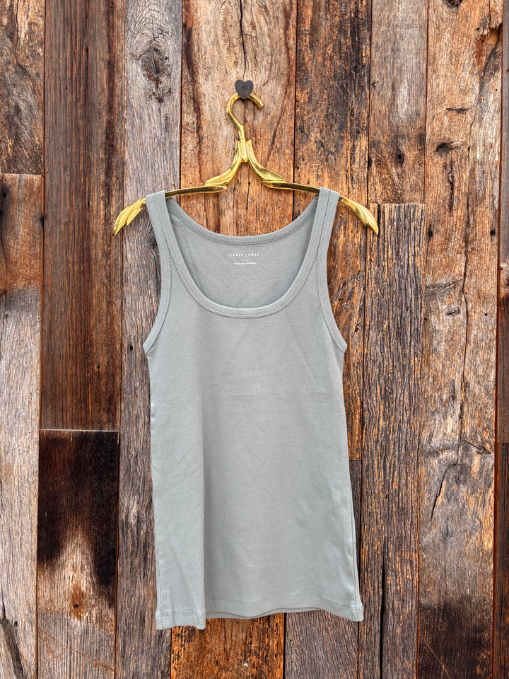Paper Label Mara Tank Iceberg Green