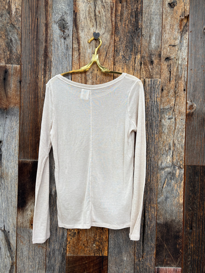 Paper Label Zuri Long Sleeve Oatmeal