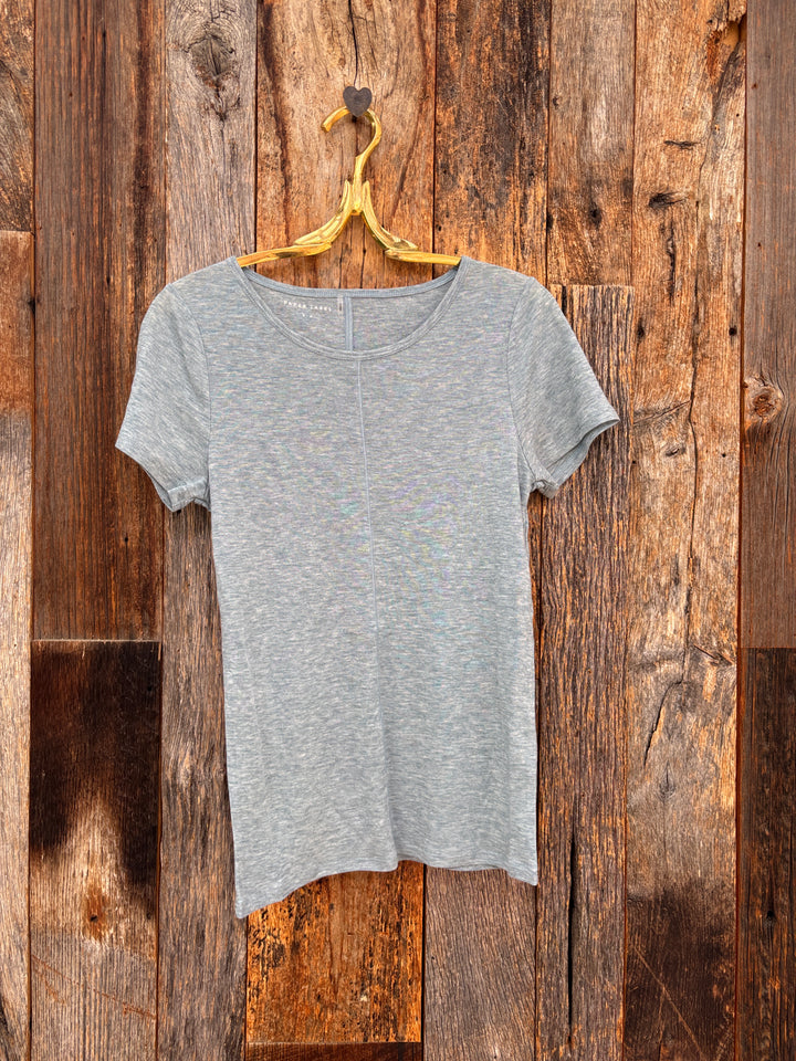 Paper Label Echo Sheer T Shirt Smoky Blue