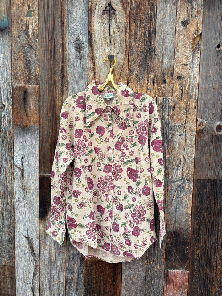 Jaded Gypsy To The Point Shirt - Floral Party