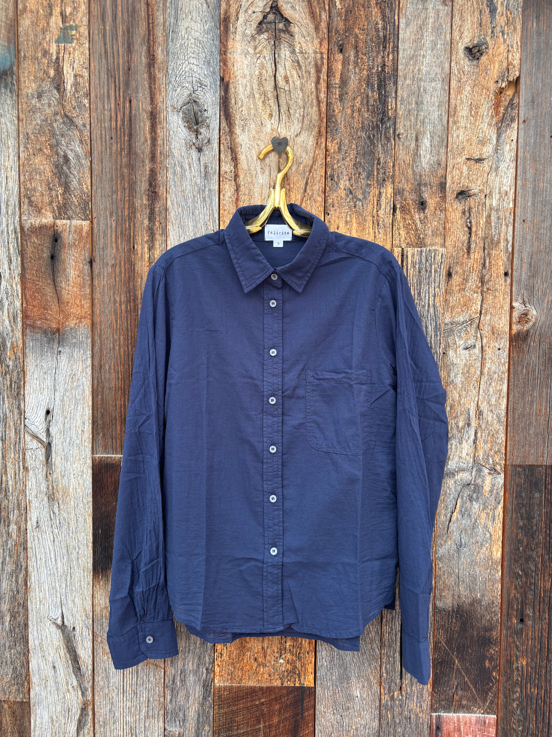 Felicite Boyfriend Top Navy