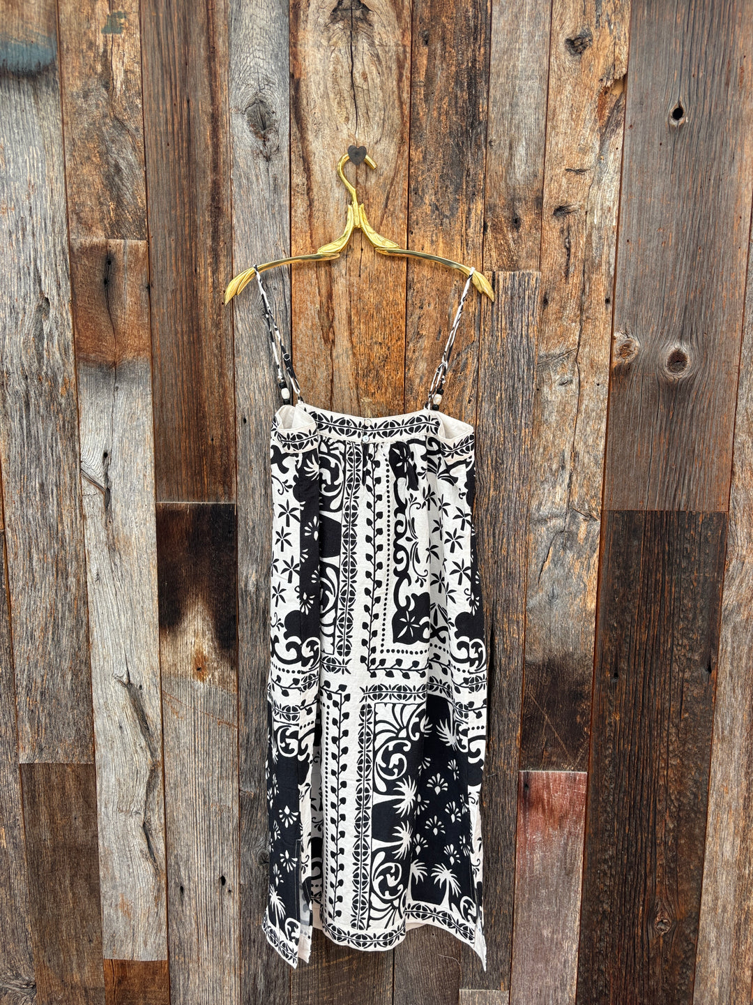 Bella Dahl Spaghetti Strap Midi Dress - Tropical Bandana
