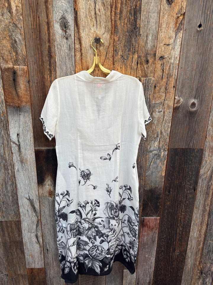 Johnny Was Henley Collared Dress - Virelle
