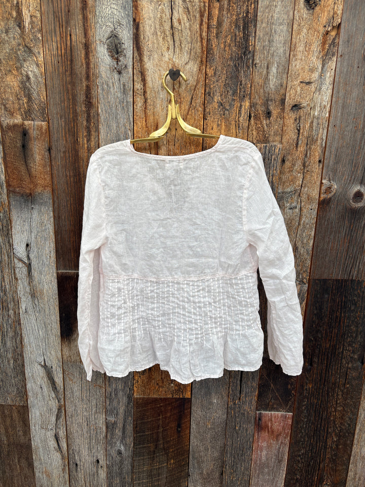 Llea Blue Sol (Alma) Tuck Top - Bermuda