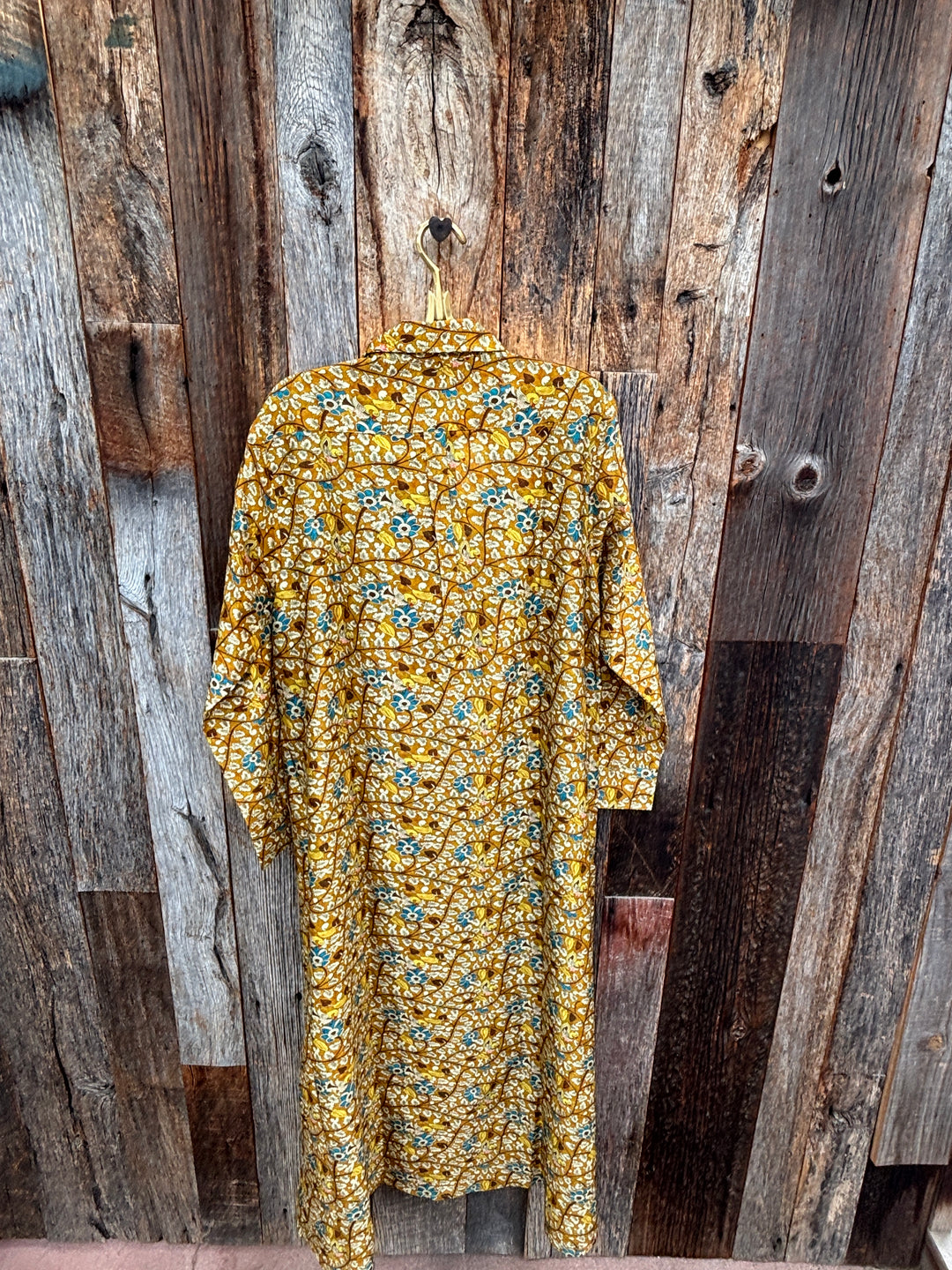 Chan Luu Garden Shirt Dress - Marigold