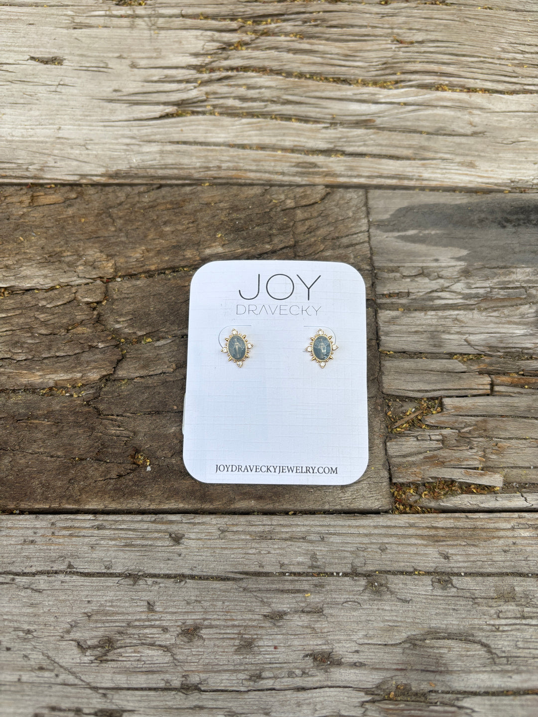 Joy Dravecky Lady Lourdes Stud French Blue