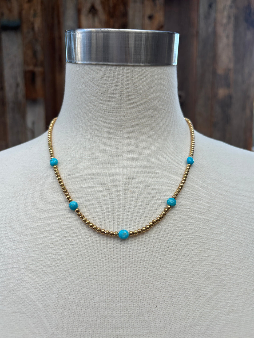 Joy Dravecky Americana Beaded Necklace
