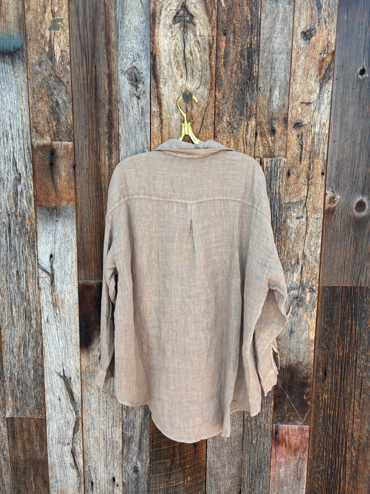 Beachwood the Label The Palma Shirt Taupe O/S