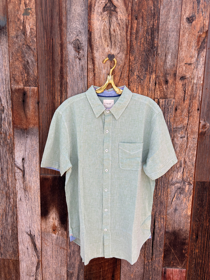 True Grit S/S 1 Pocket Shirt Green