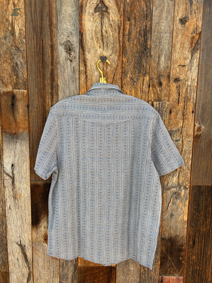 True Grit S/S 2 Pockets Western Shirt - Carbon