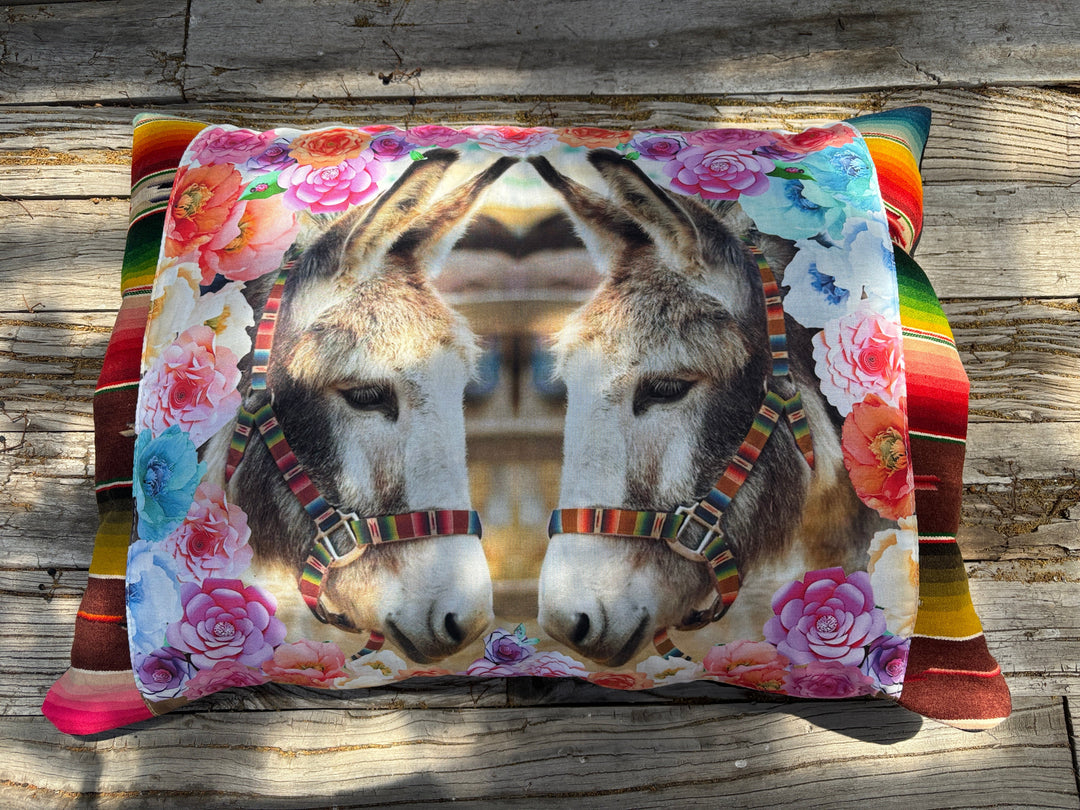 Totem Salvaged Donkey Pillow 585