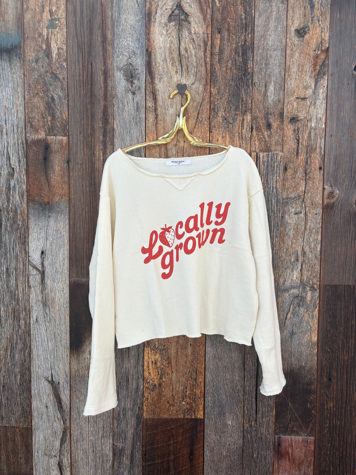 Project Social T Locally Grown Sweatshirt - Cream