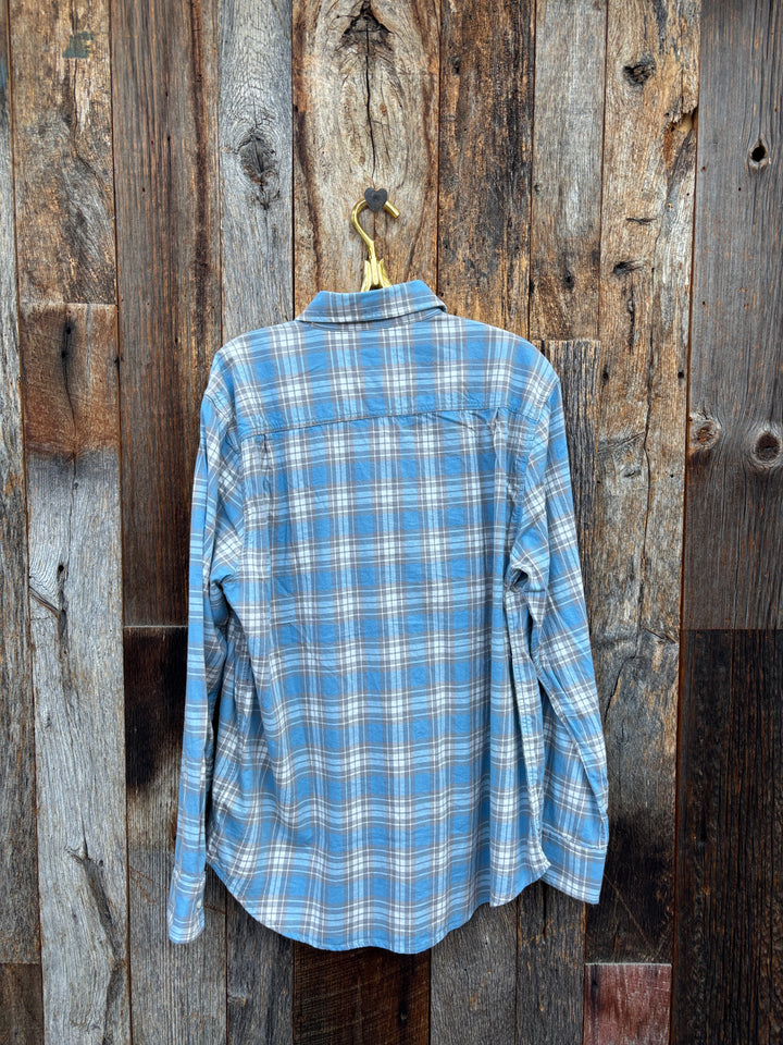 True Grit L/S 2 Pocket Shirt- Blue