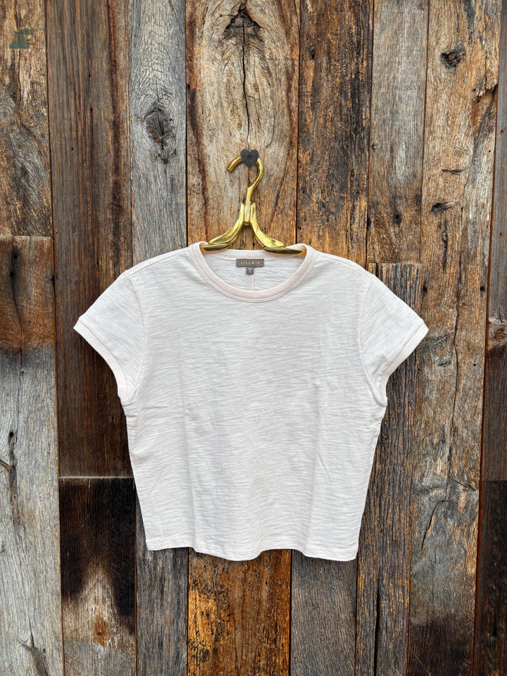 Lilla P Boxy Cap Sleeve Top Tearose