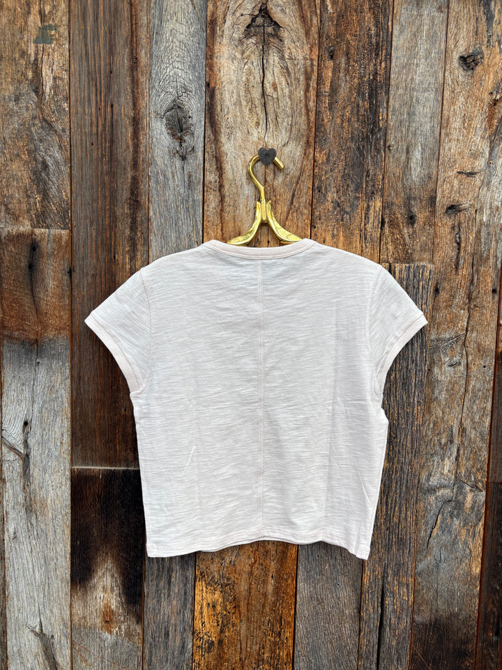 Lilla P Boxy Cap Sleeve Top Tearose