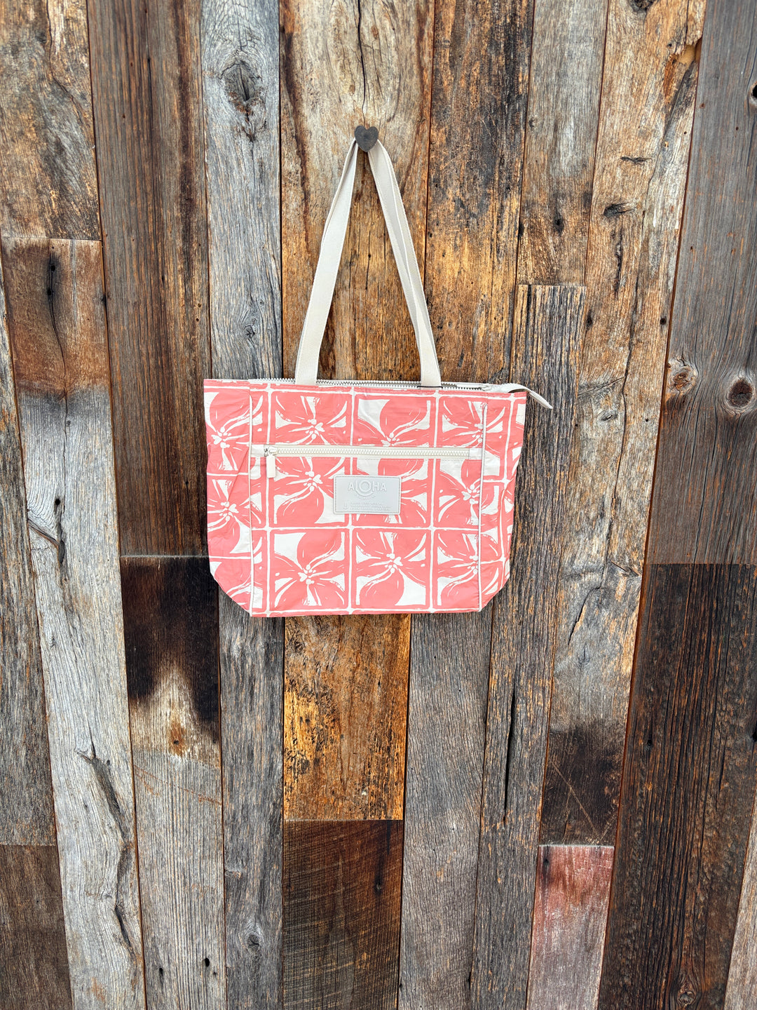 Aloha Lattice Go-To Tote - Sun Baked