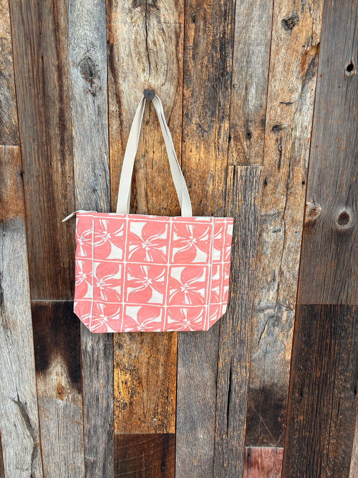 Aloha Lattice Go-To Tote - Sun Baked