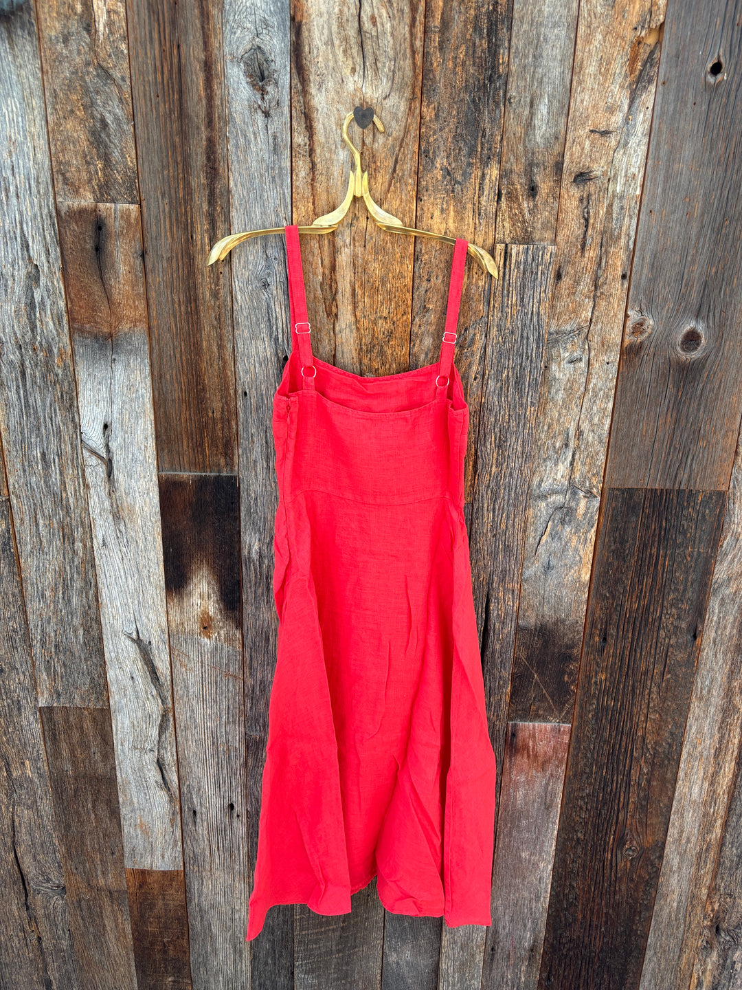 Bella Dahl Apron Midi Dress - Scarlett Sand