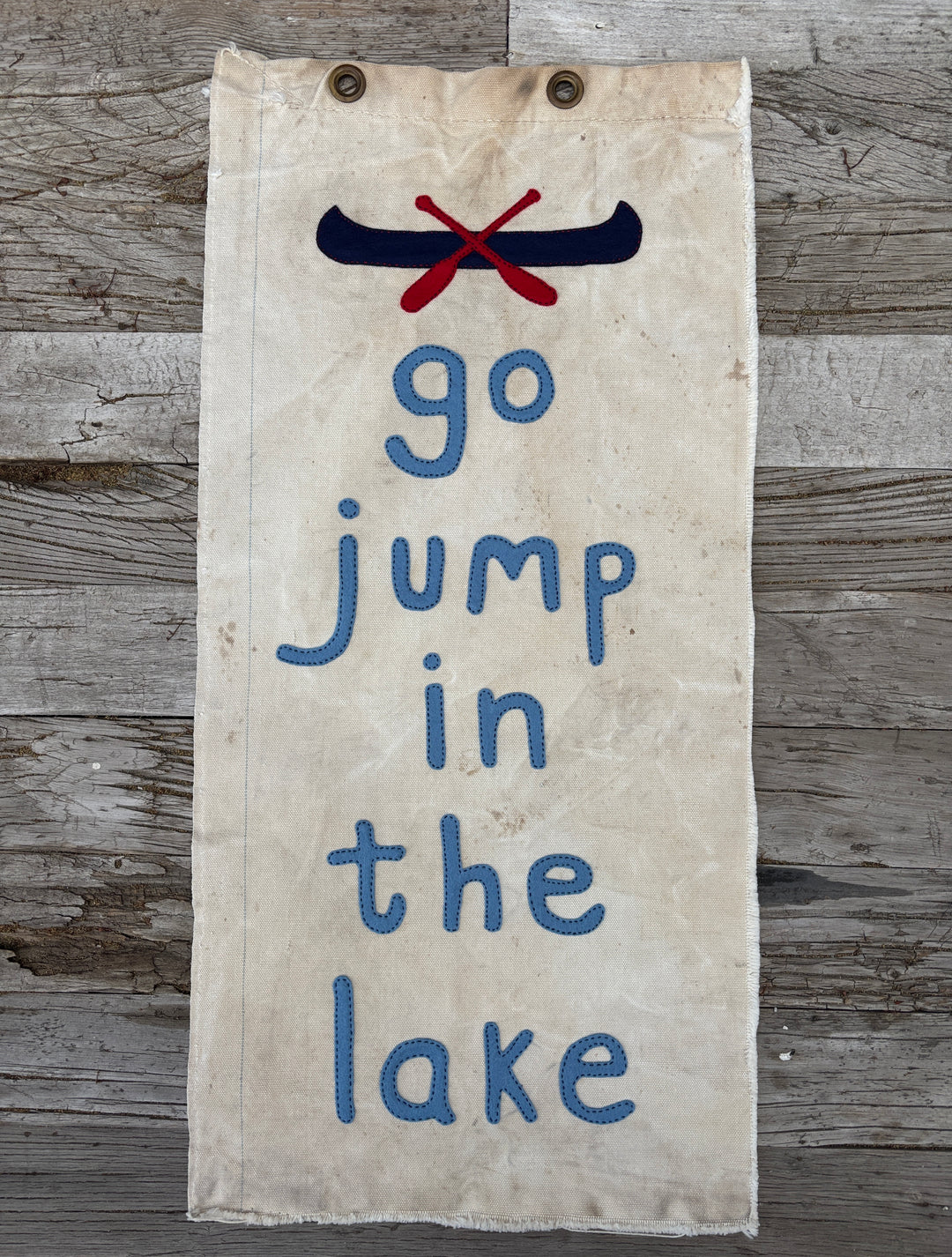 The Huntress Designs Go Jump in the Lake V Tapestry