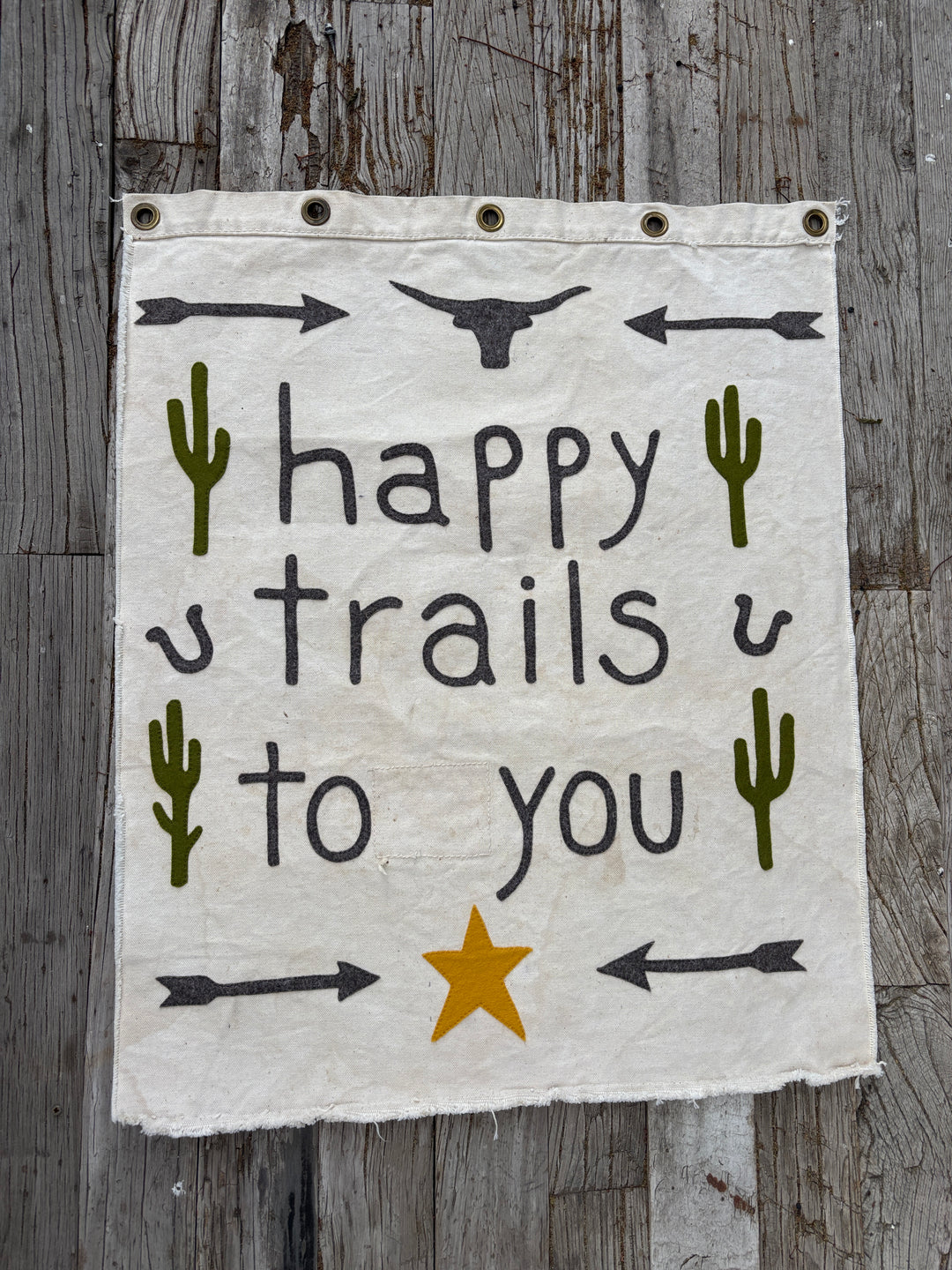 The Huntress Designs Happy Trails to You Tapestry
