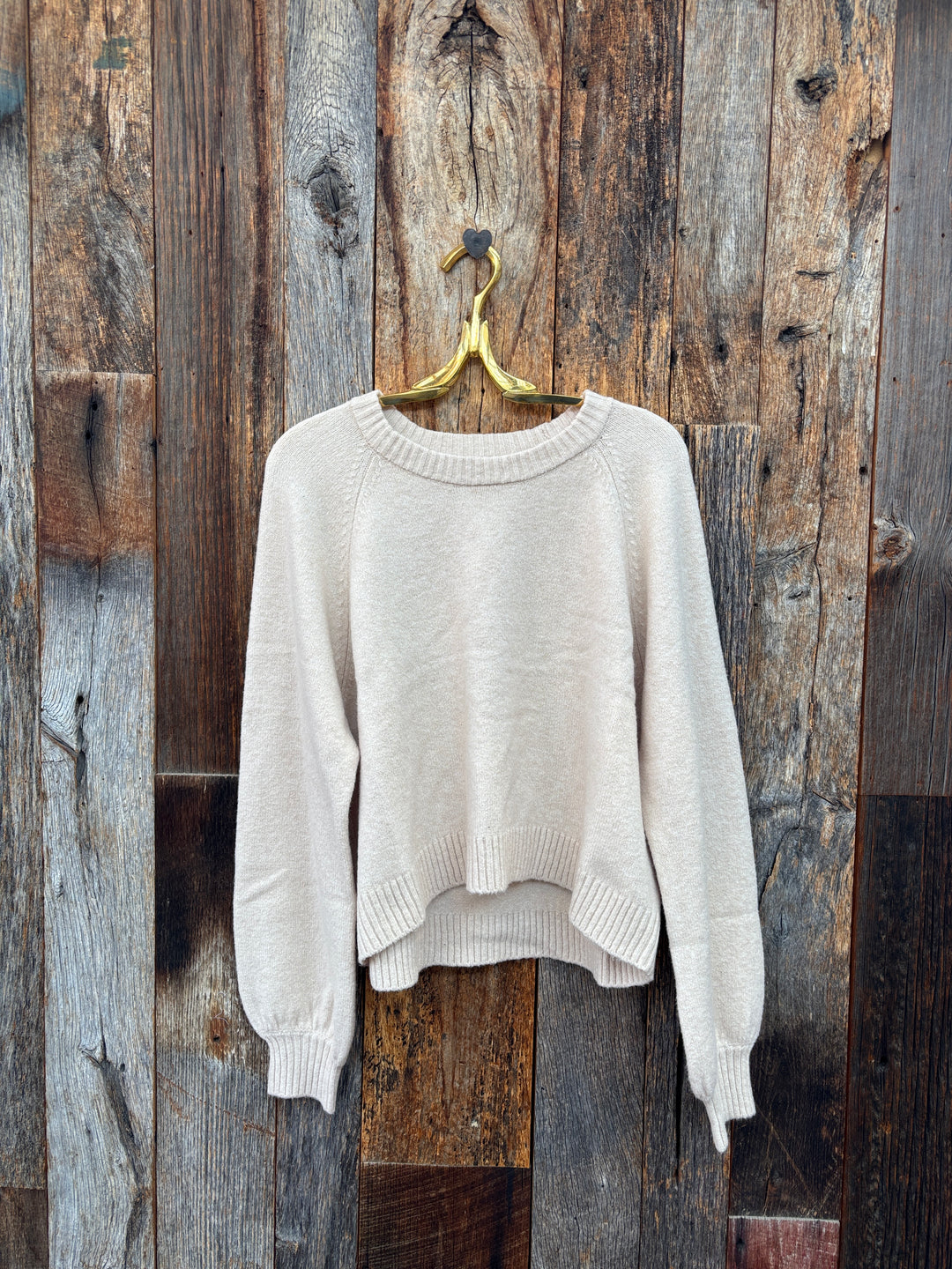 Z Supply Coming Up Sweater - Soft Ecru