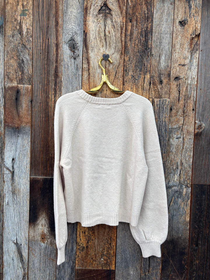 Z Supply Coming Up Sweater - Soft Ecru