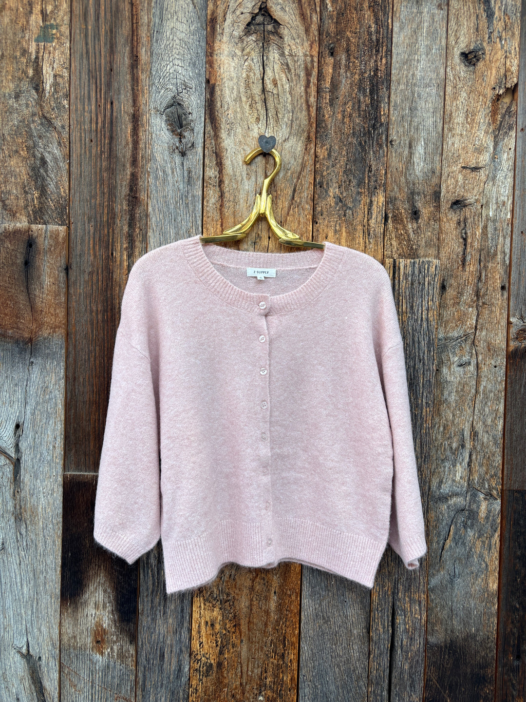 Z Supply Valor Cardigan - Soft Blush