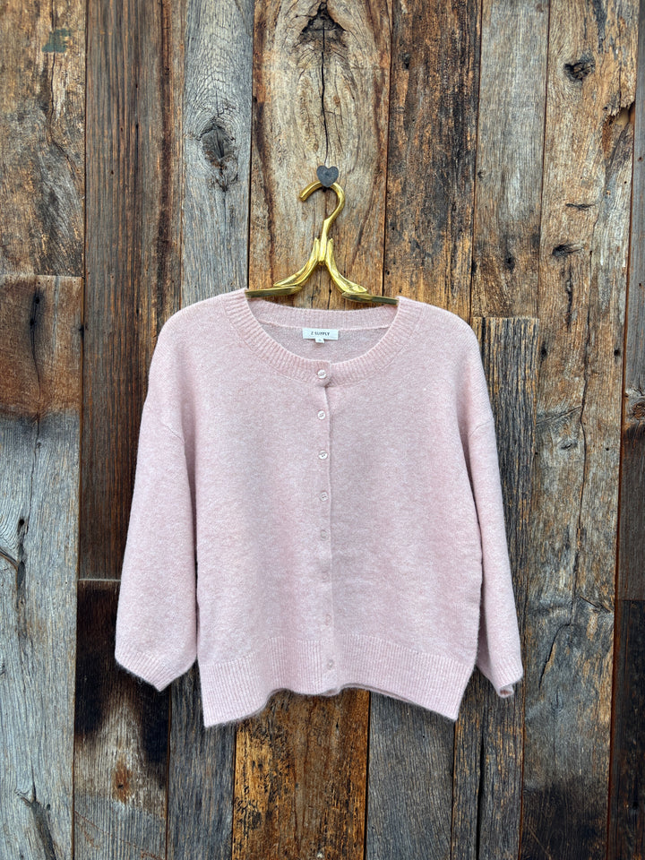 Z Supply Valor Cardigan - Soft Blush