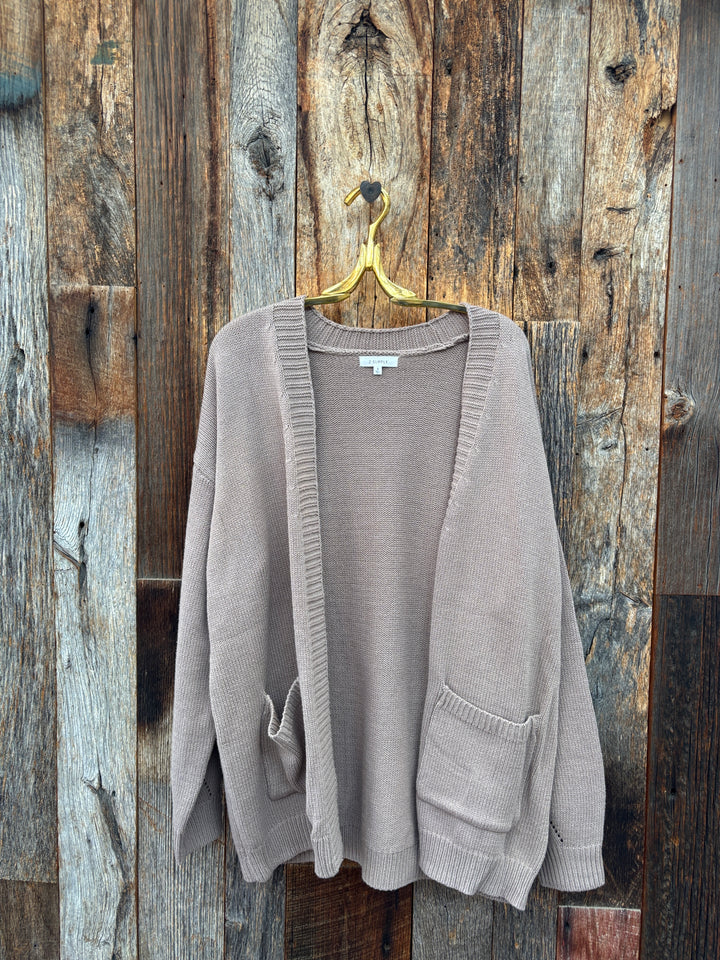 Z Supply Sanborn Cardigan - Wild Mushroom