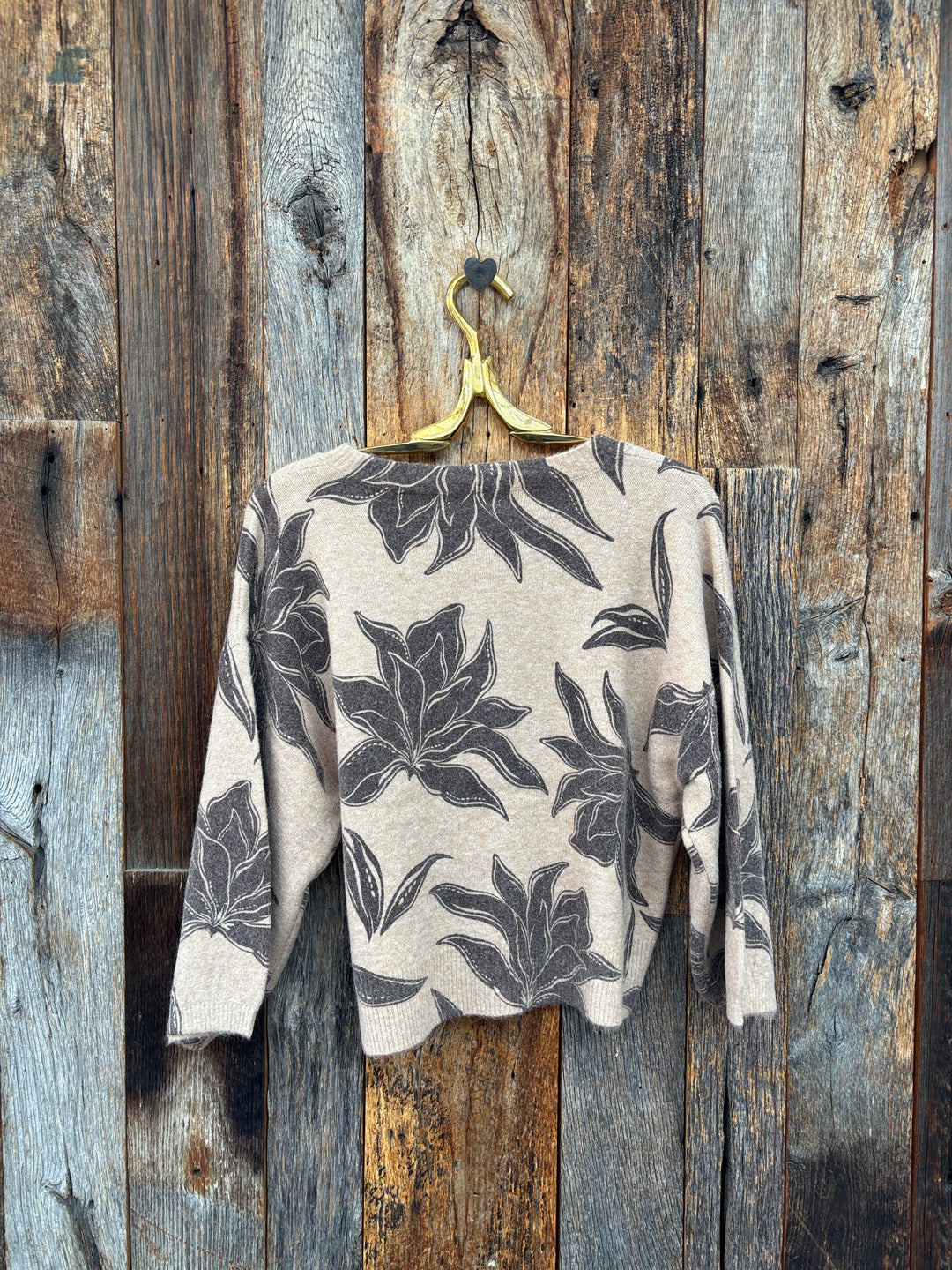 Z Supply Valor Floral Cardigan - Soft Ecru