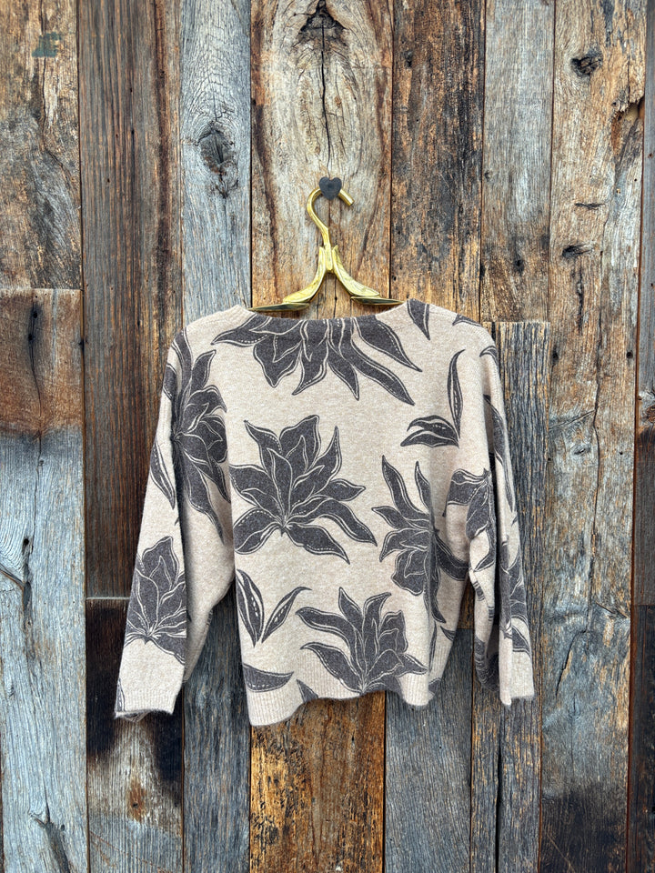 Z Supply Valor Floral Cardigan - Soft Ecru