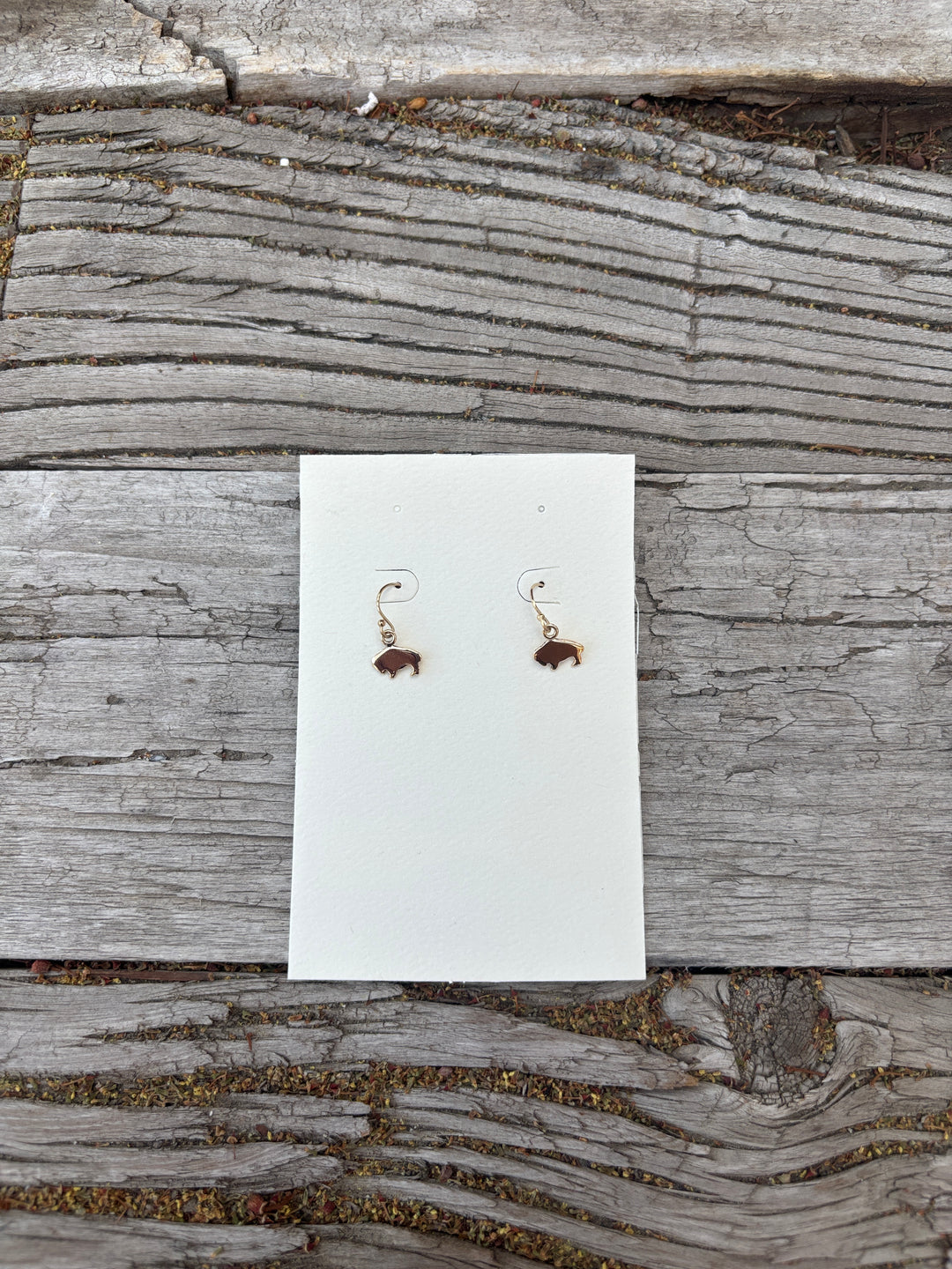 Ashton Dangle Buffalo Earrings GF