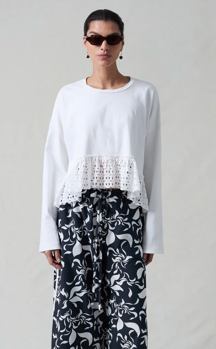 Chan Luu Blouse White PC-BL-3029