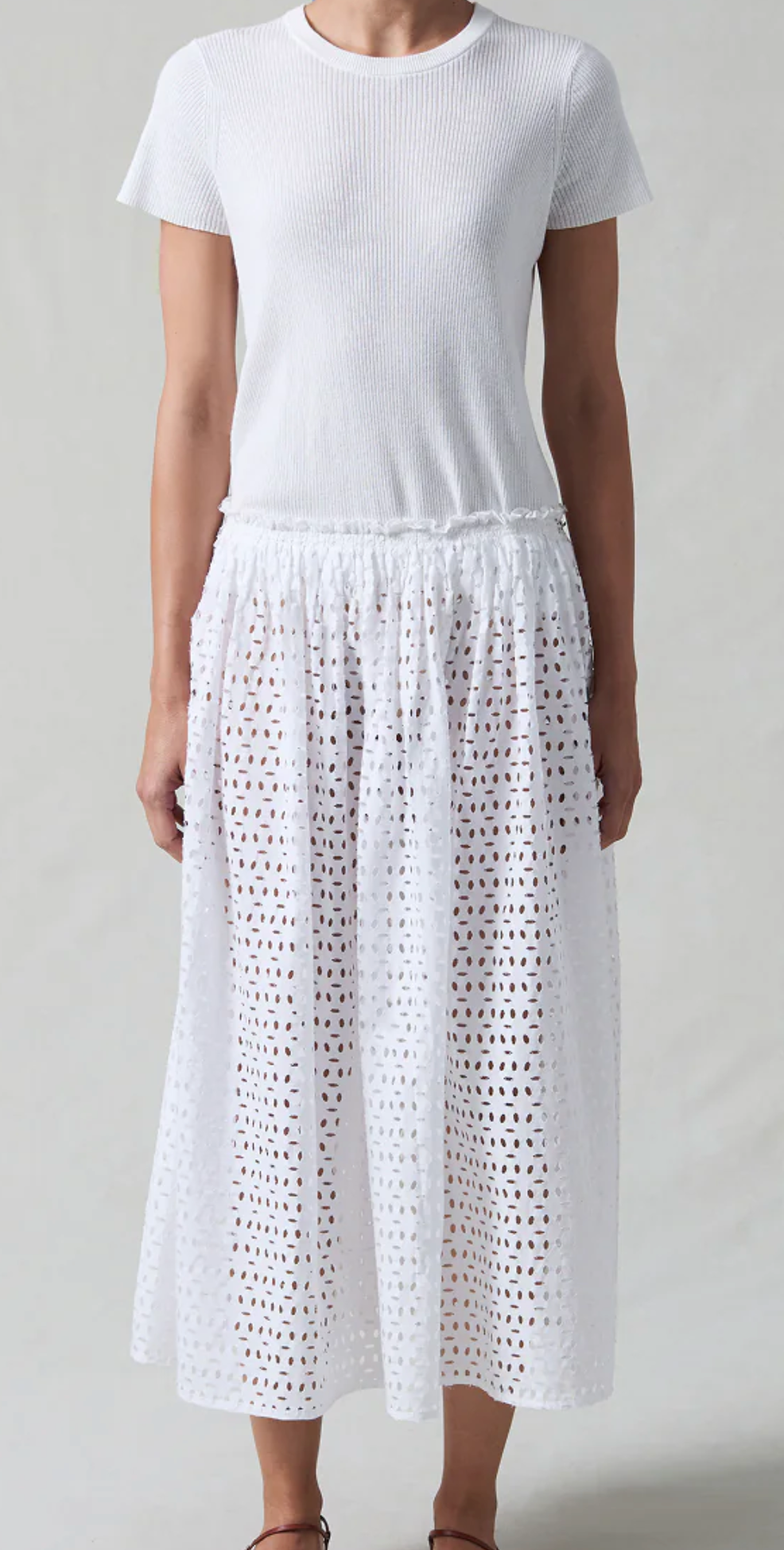 Chan Luu Skirt- White PC-SK-6020