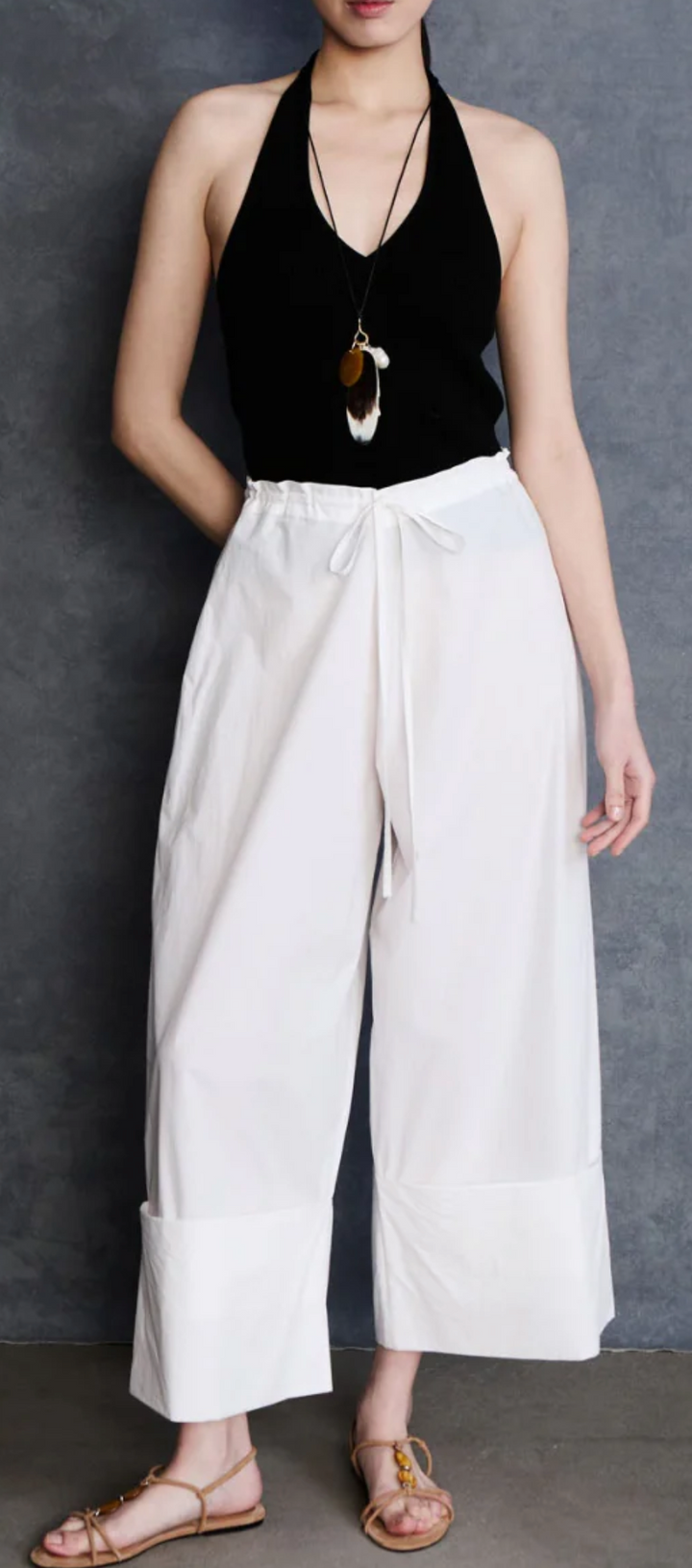 Chan Luu Sailor Pant- White PC-PT-5013