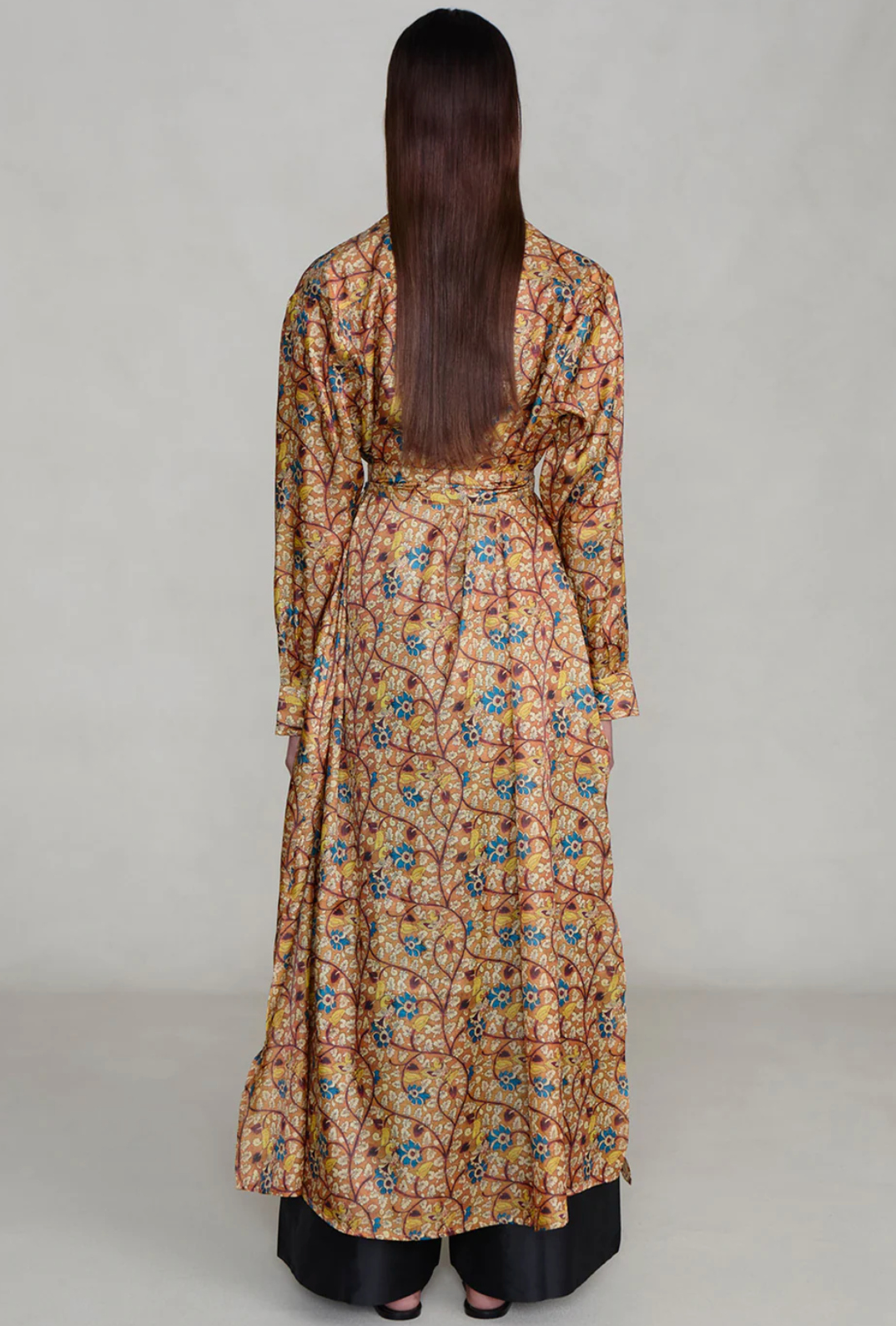 Chan Luu Garden Shirt Dress - Marigold