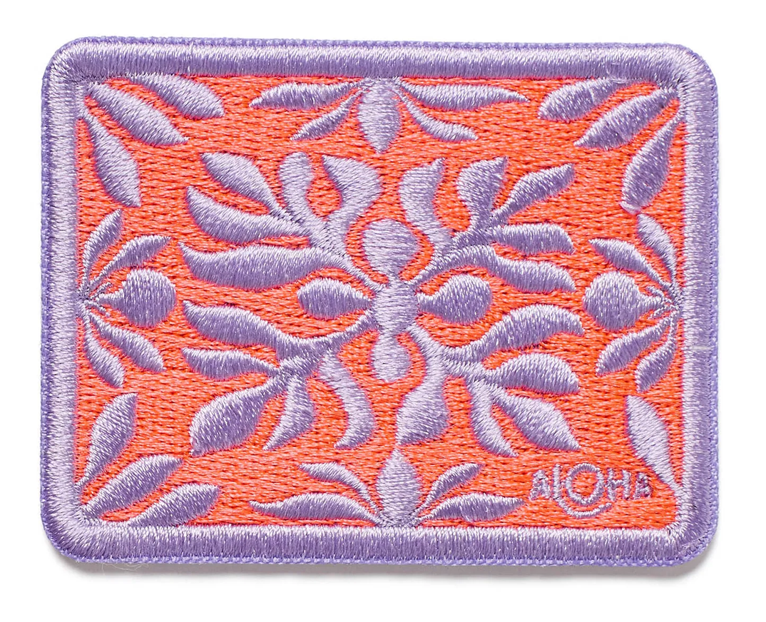 Aloha Kaulu Patch - Neon Pink