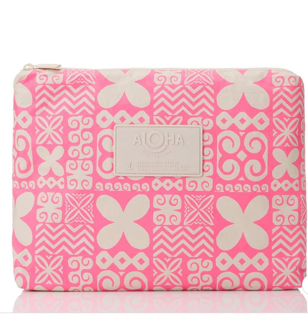 Aloha Oceania Mid - Neon Pink/Sandstone