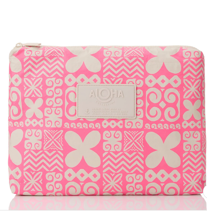 Aloha Oceania Mid - Neon Pink/Sandstone