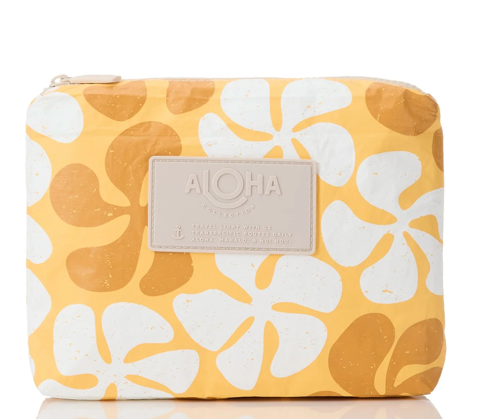 Aloha Funky Plumeria Small - Honey